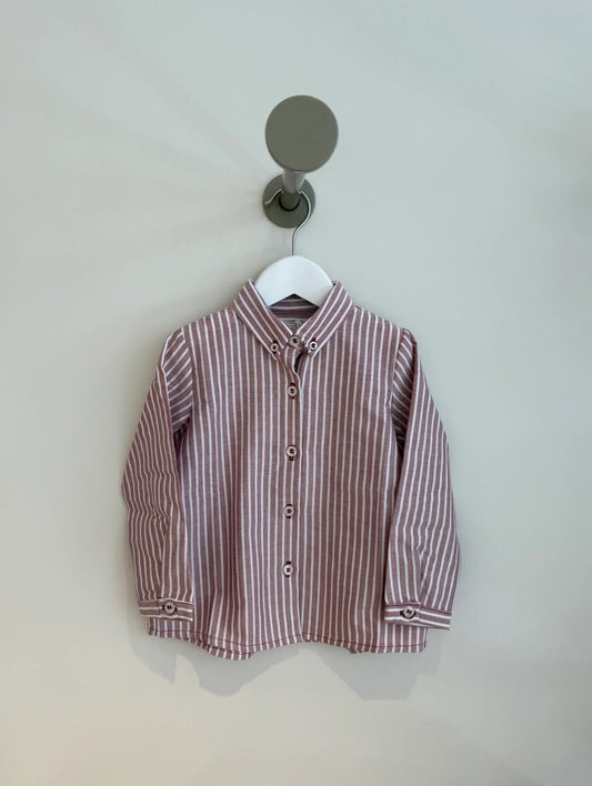 Camisa rayas rojas
