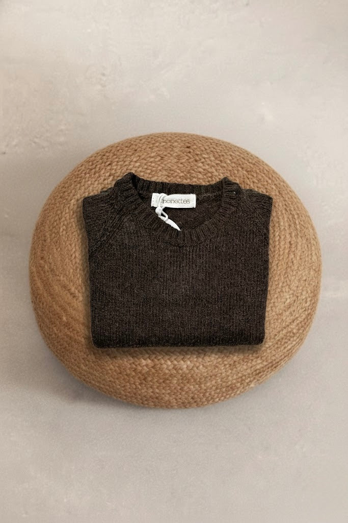 Jersey lana chocolate