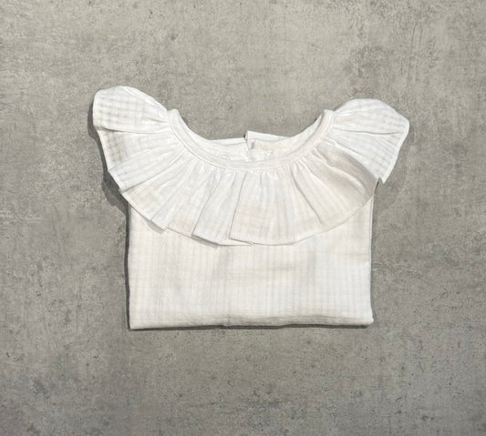 Blusa básica blanca