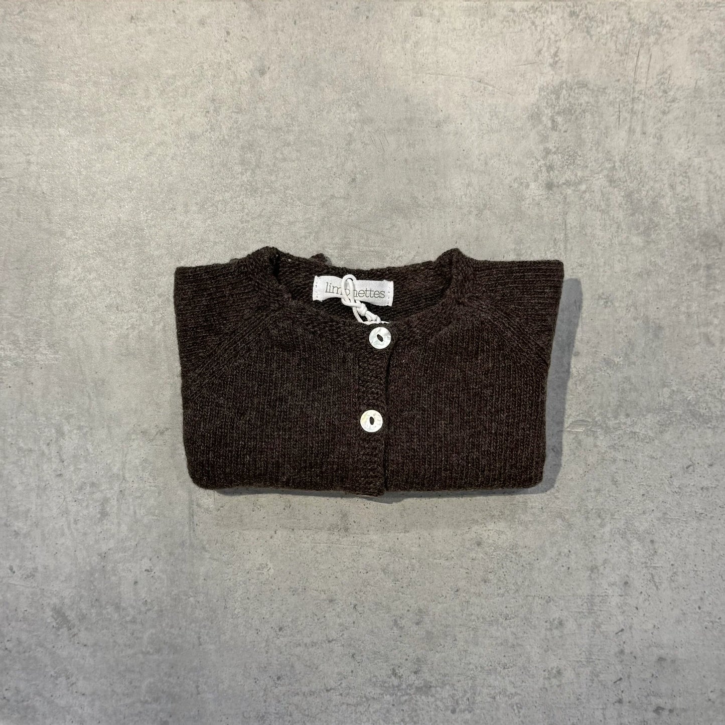 Chaqueta Lana Chocolate