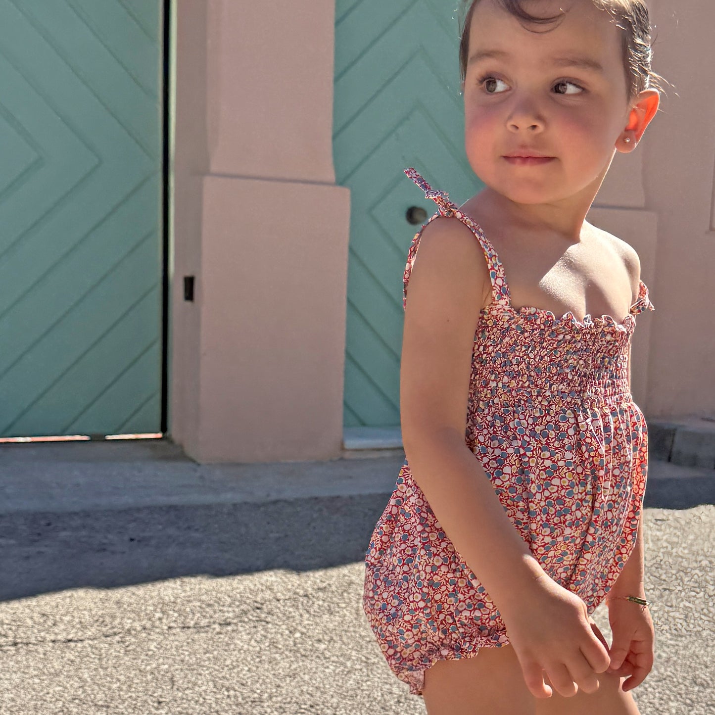 Bañador niña Liberty Flores