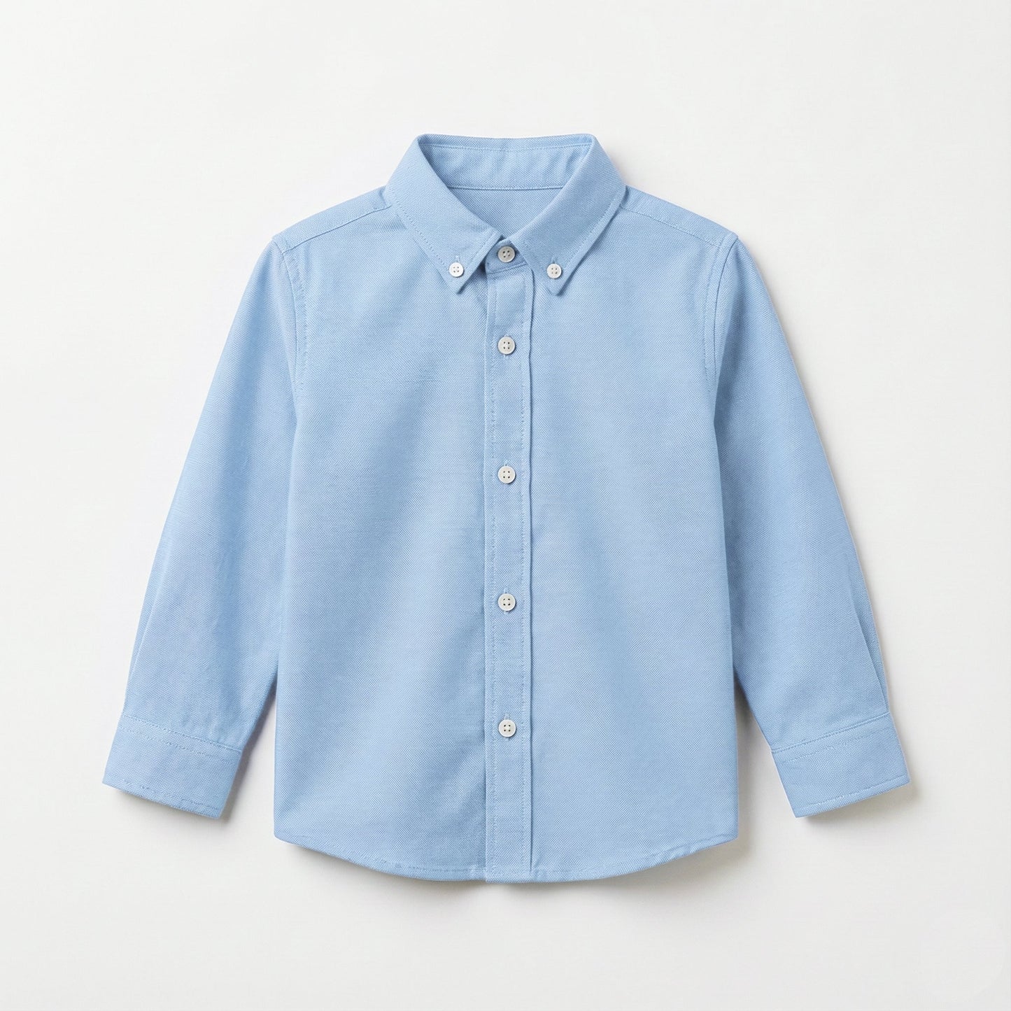 Camisa oxford celeste