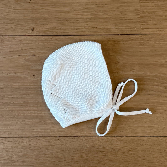 Capota Básica de Algodón Blanco