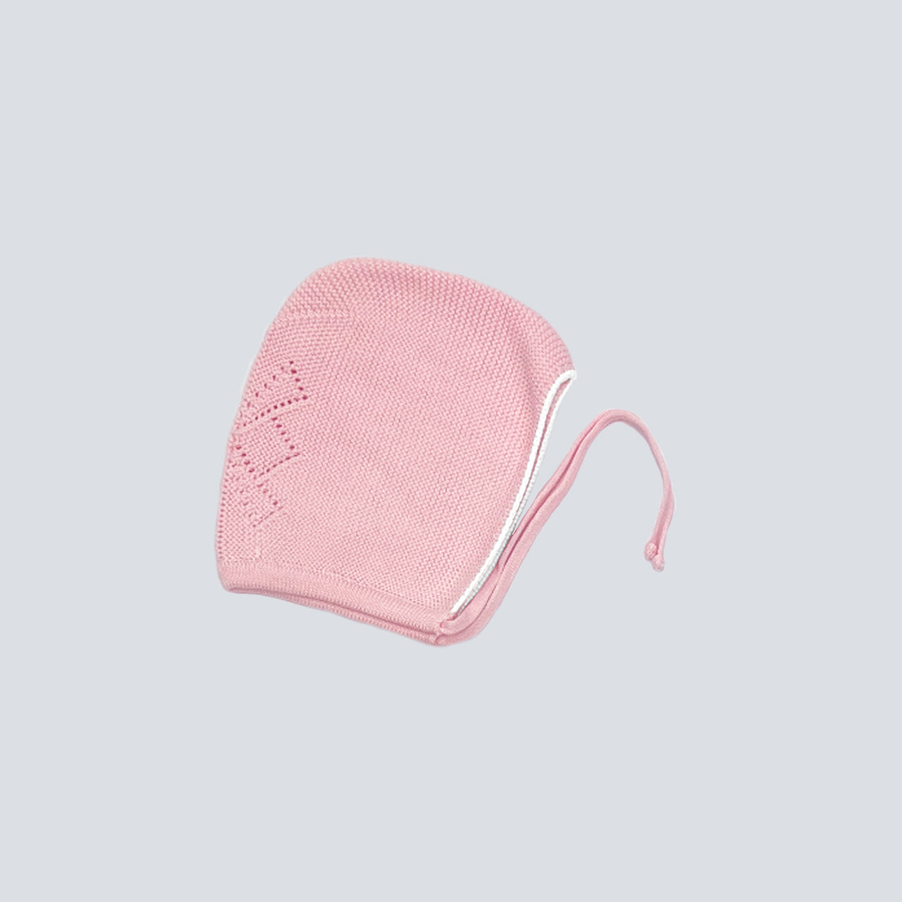 Capota algodón rosa/blanco