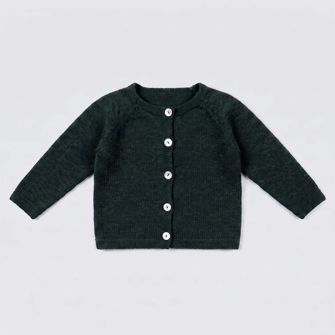 Chaqueta lana verde forest