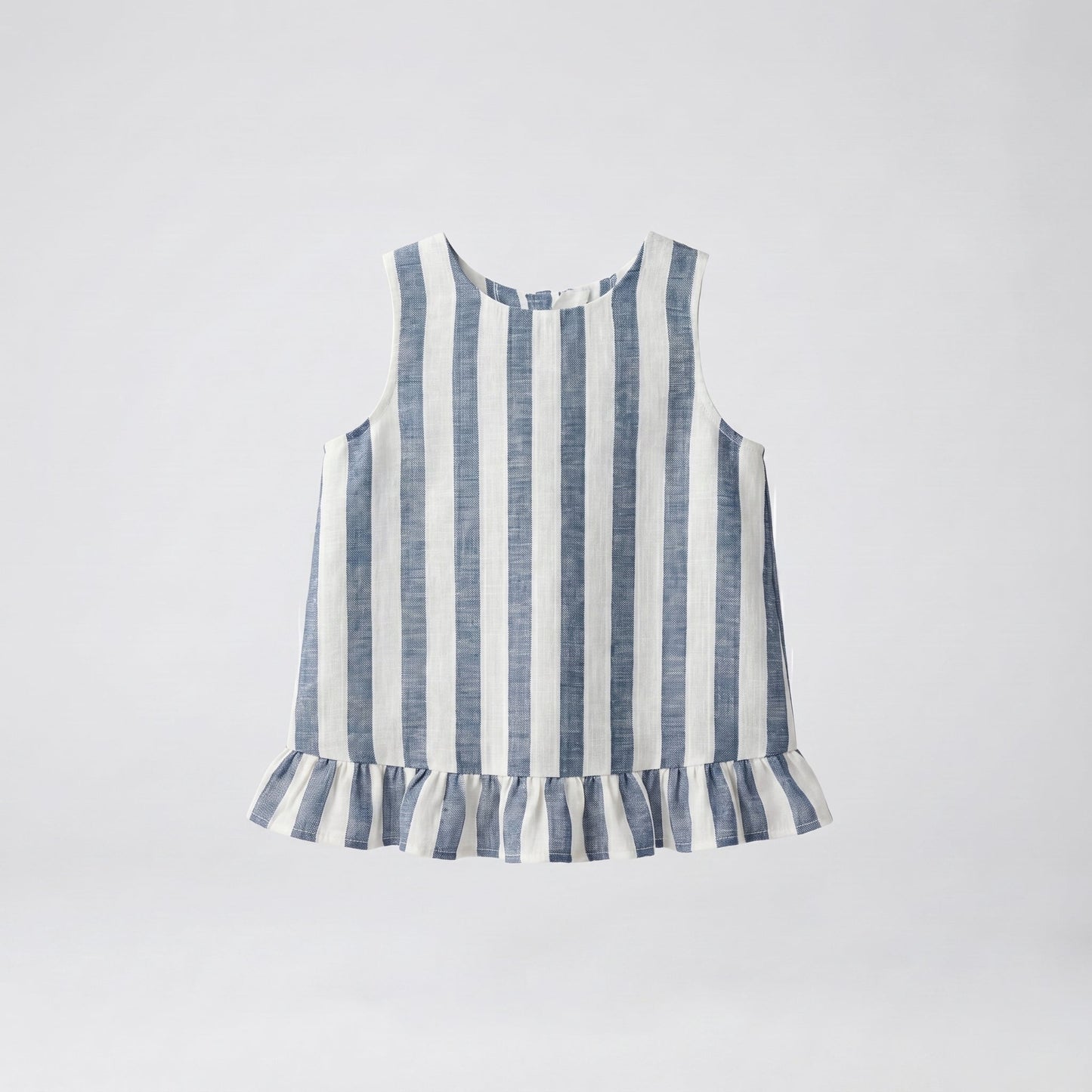 Conjunto Rayas azul denim