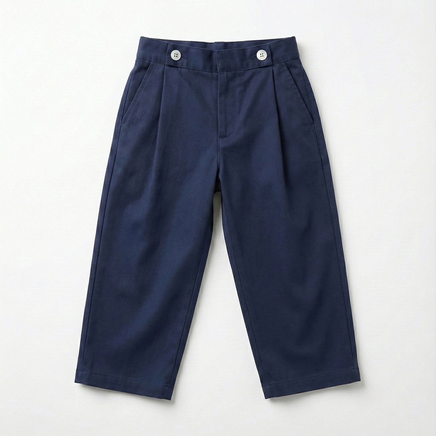 Conjunto pantalón pinzas + sobrecamisa marino