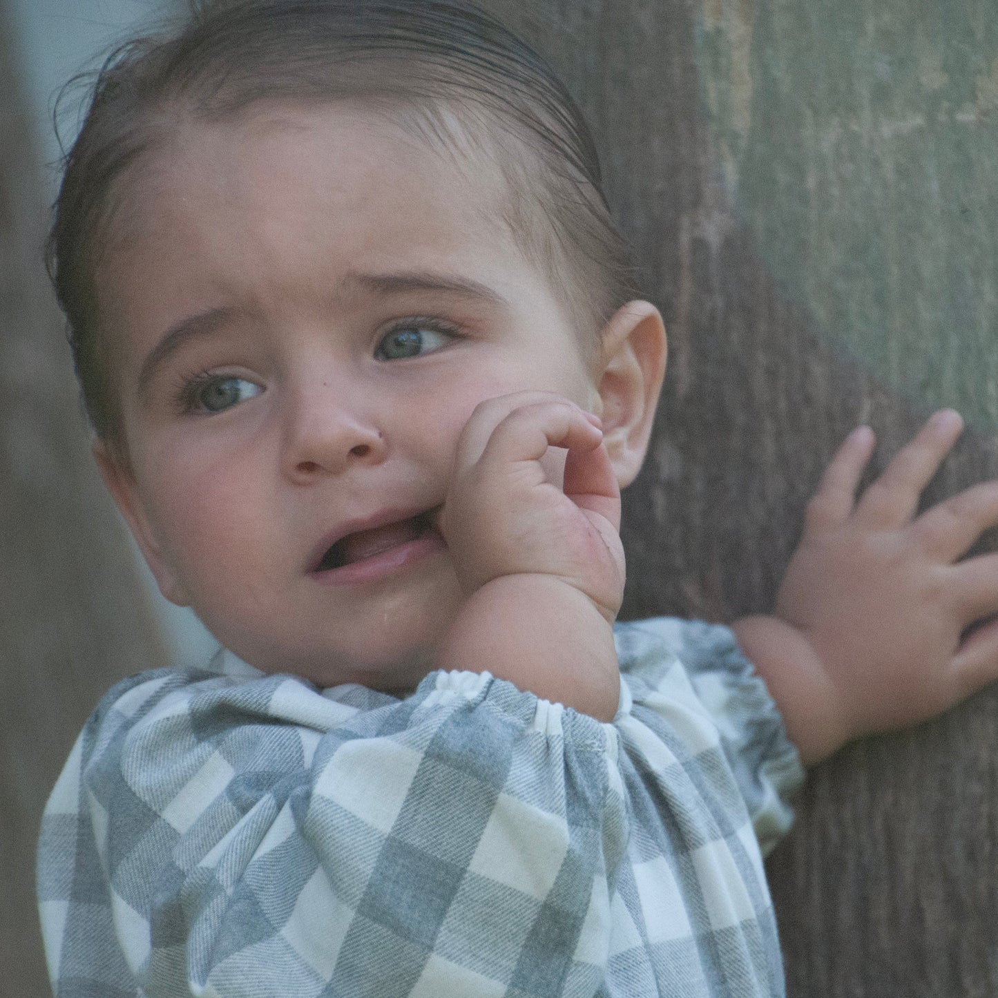 Pelele Zurbano Cuadros Grises