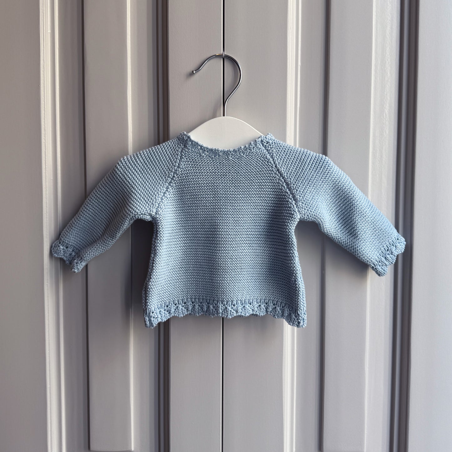 Jersey Bebé de Algodón Azul