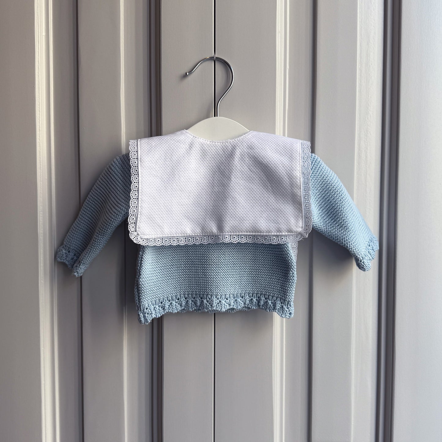 Jersey bebé algodón azul