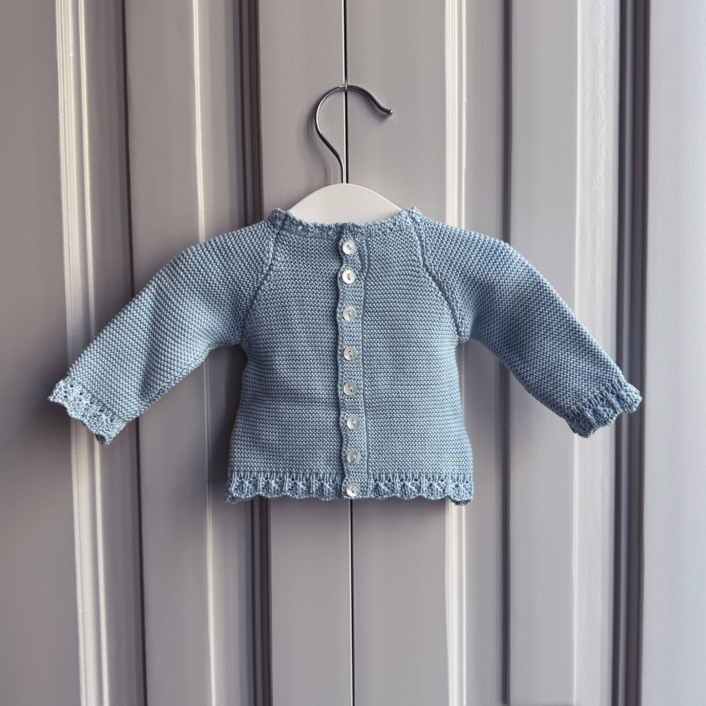 Jersey Bebé de Algodón Azul