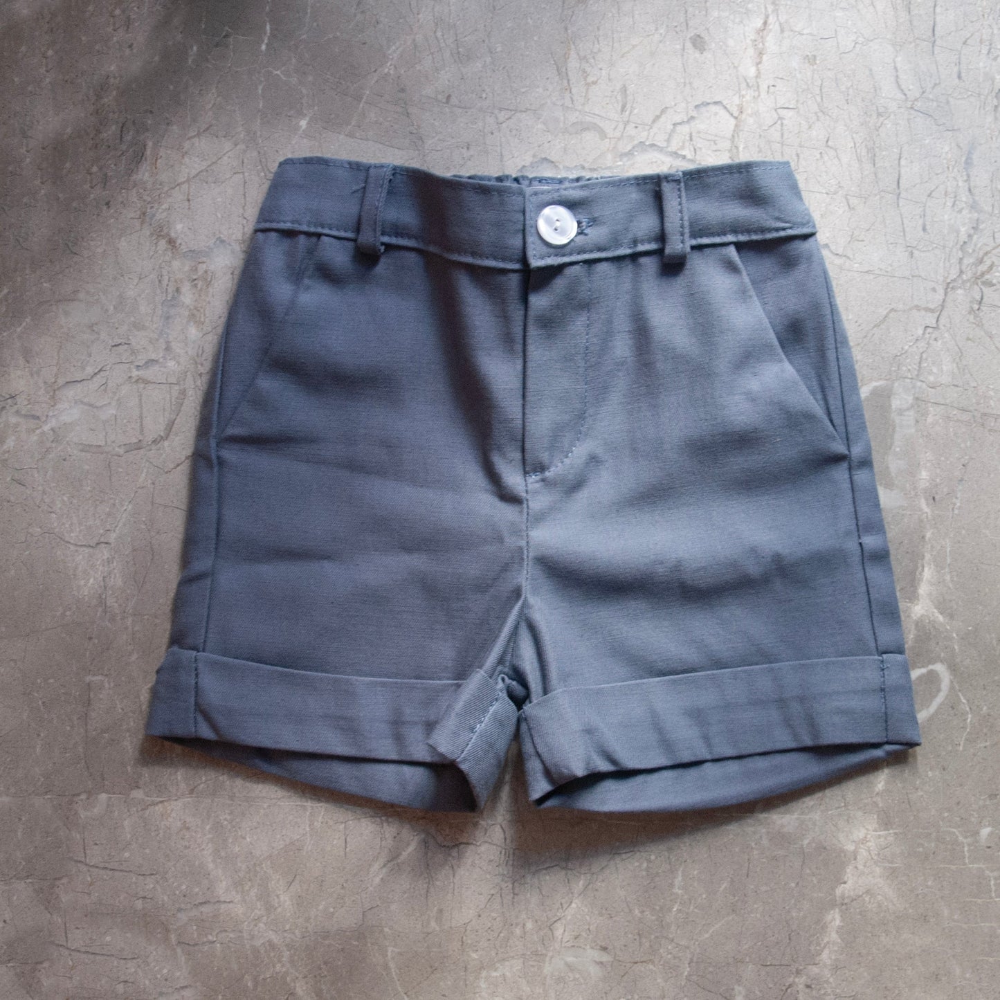 Pantalón corto azul Jean