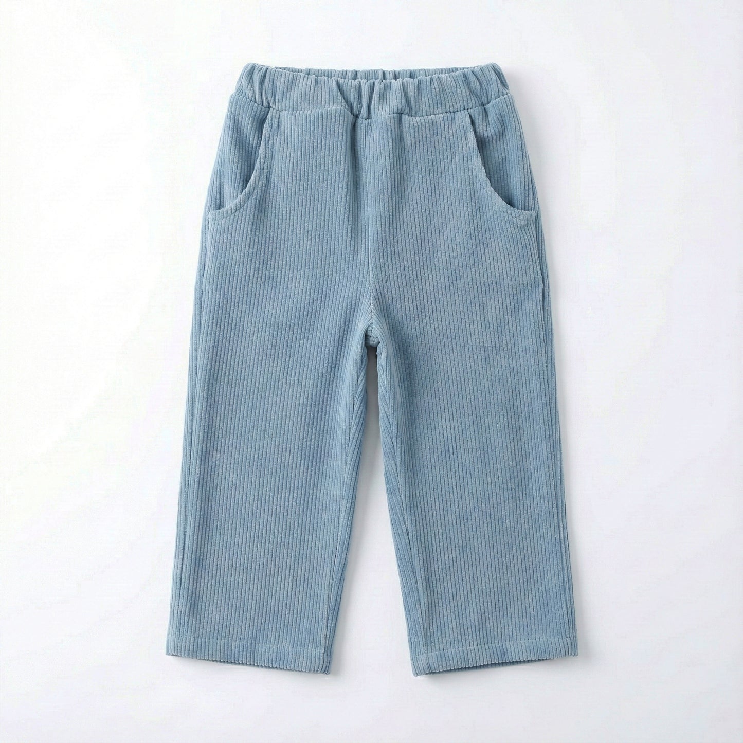 Pantalón Zurbano pana azul