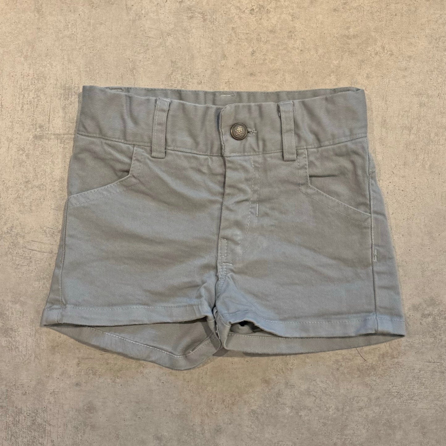 Pantalón corto denim piedra