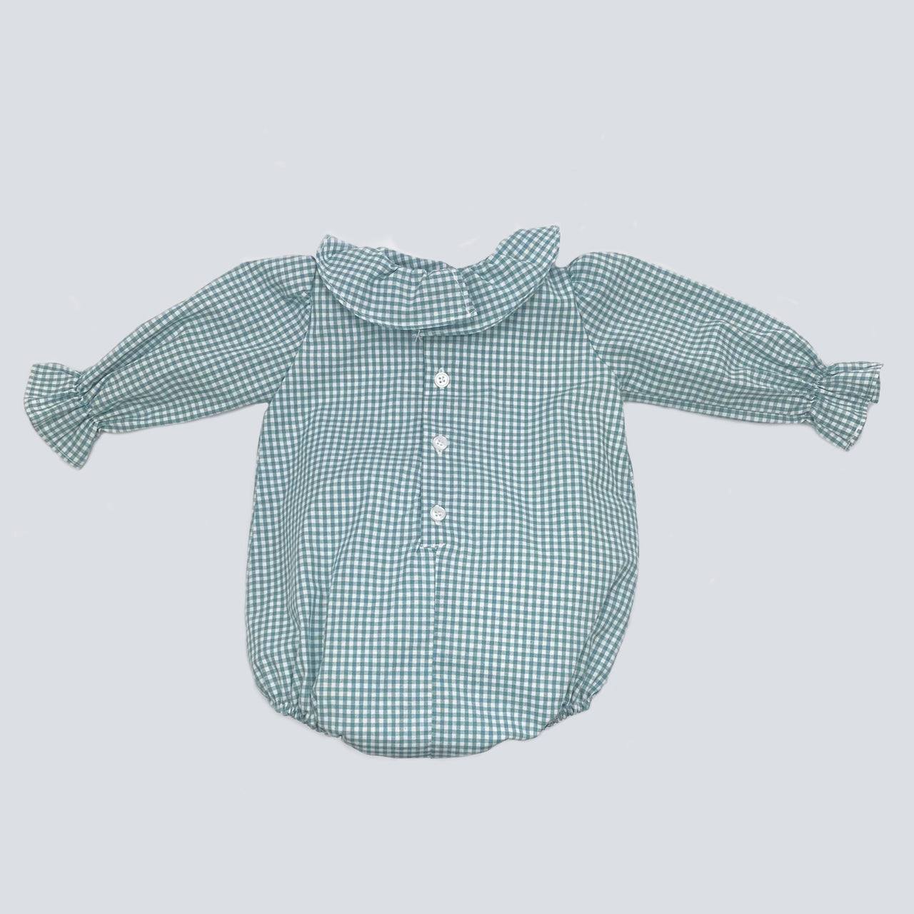 Pelele Bilbao Vichy azul plomo 3a