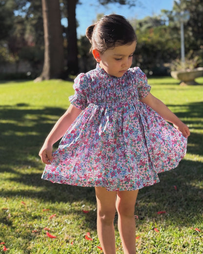 Vestido Liberty Fresas