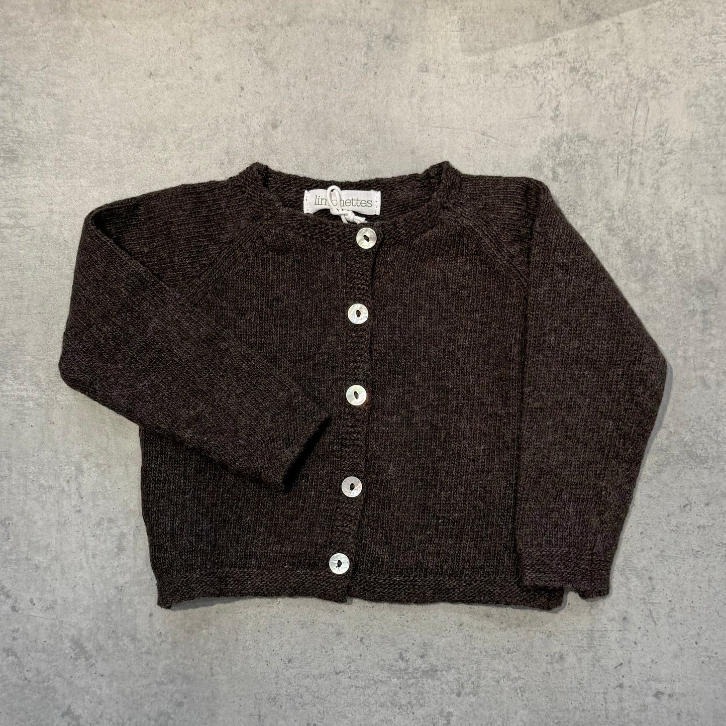 Chaqueta Lana Chocolate