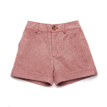 Pantalón espiga roja