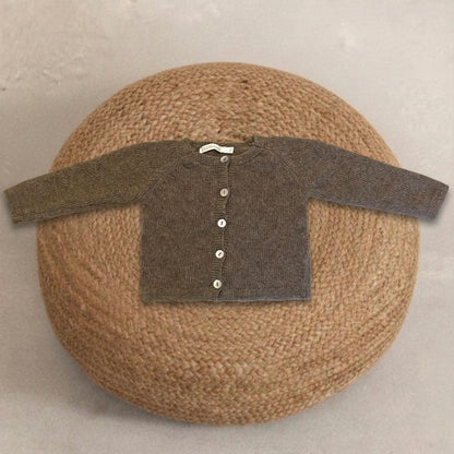 Chaqueta lana marrón