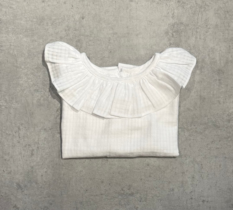 Blusa básica blanca