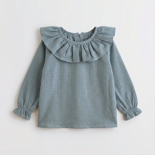 Blusa Bilbao verde agua
