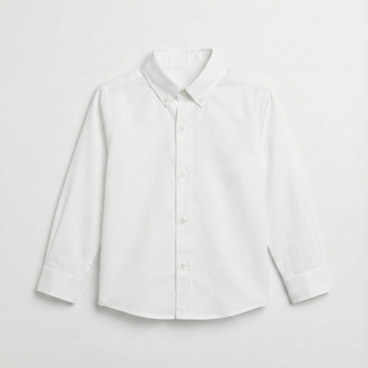 Camisa oxford blanco