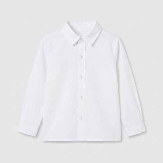Camisa oxford blanco