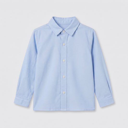 Camisa oxford azul