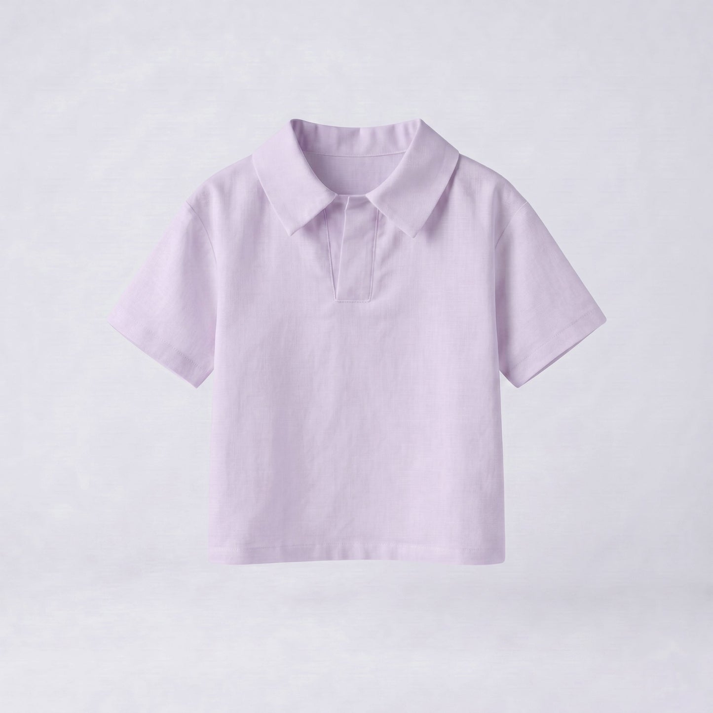 Camisa Polo lila MC