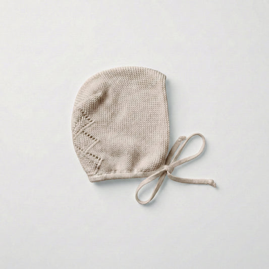 Capota algodón gris perla
