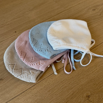 Capota algodón azul