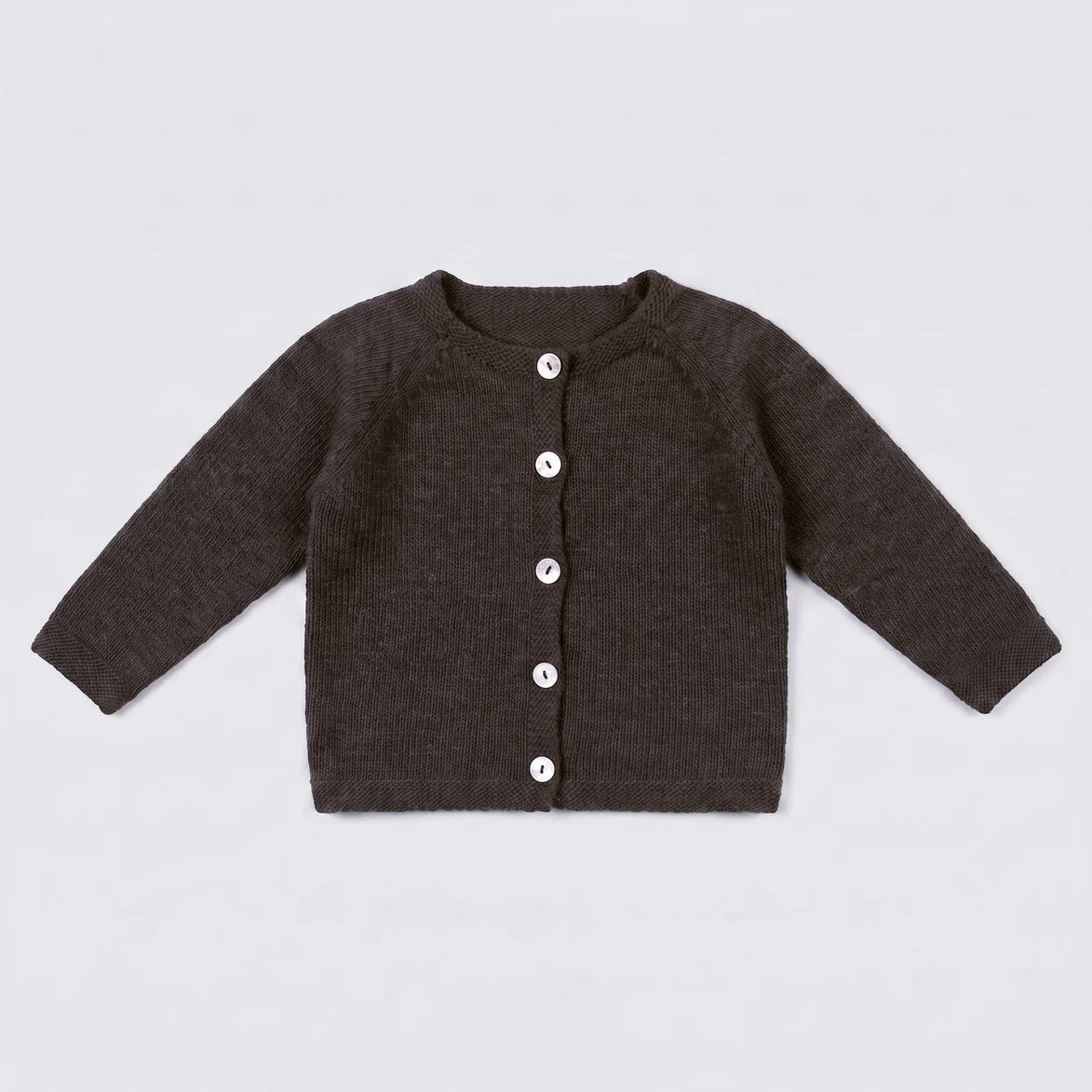 Chaqueta lana chocolate