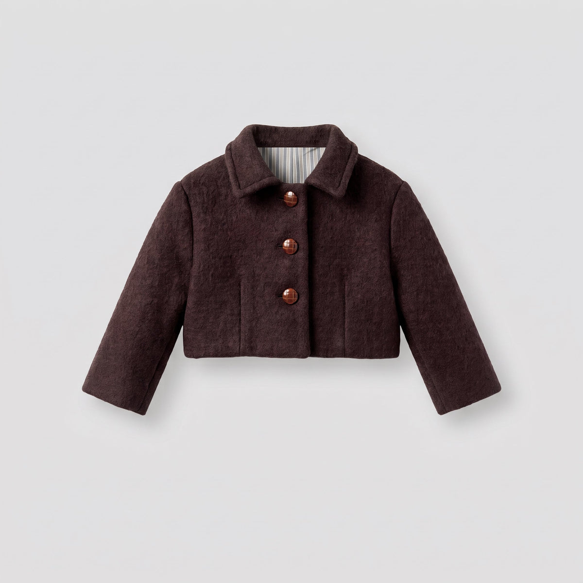 Chaqueta corta chocolate