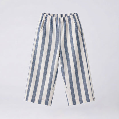 Conjunto Rayas azul denim