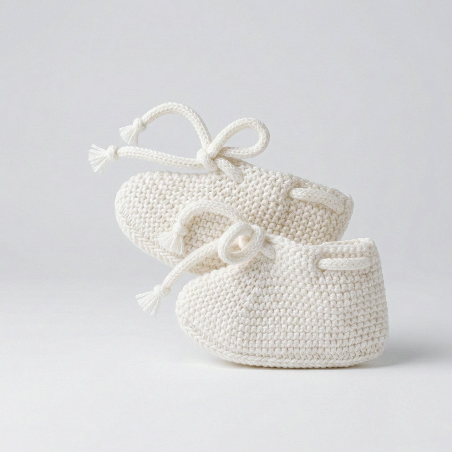 Conjunto perlé volantes blanco
