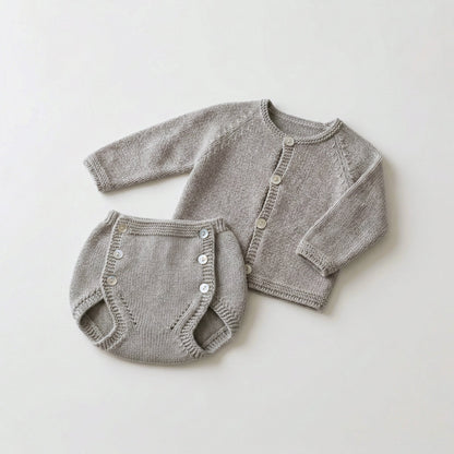 Conjunto perlé beige