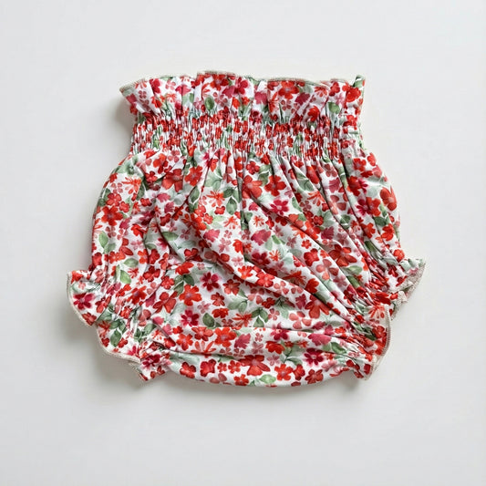 Cubrepañal Camelia flores