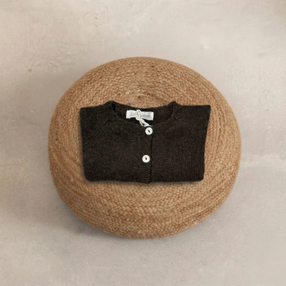 Chaqueta lana chocolate