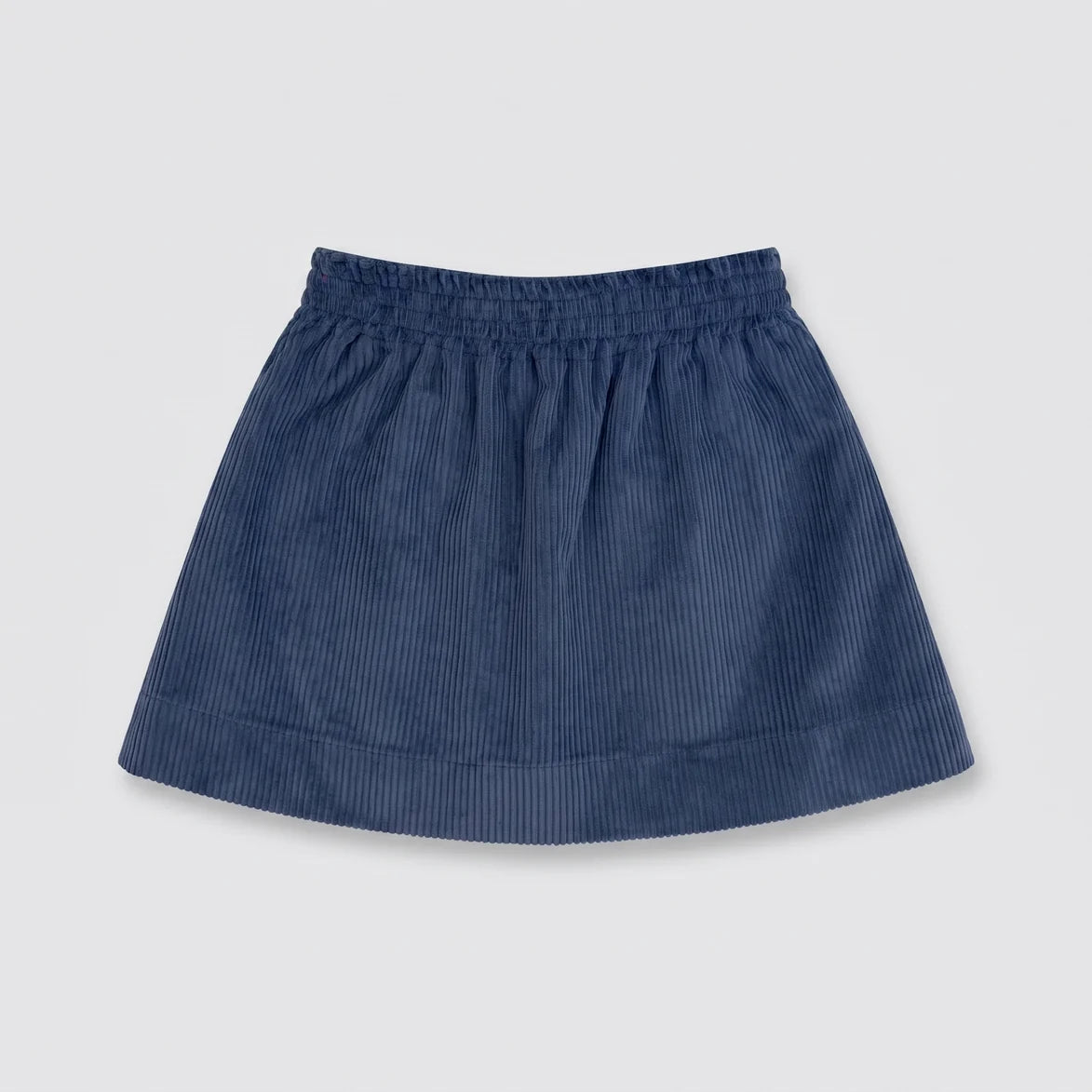 Falda pana azul