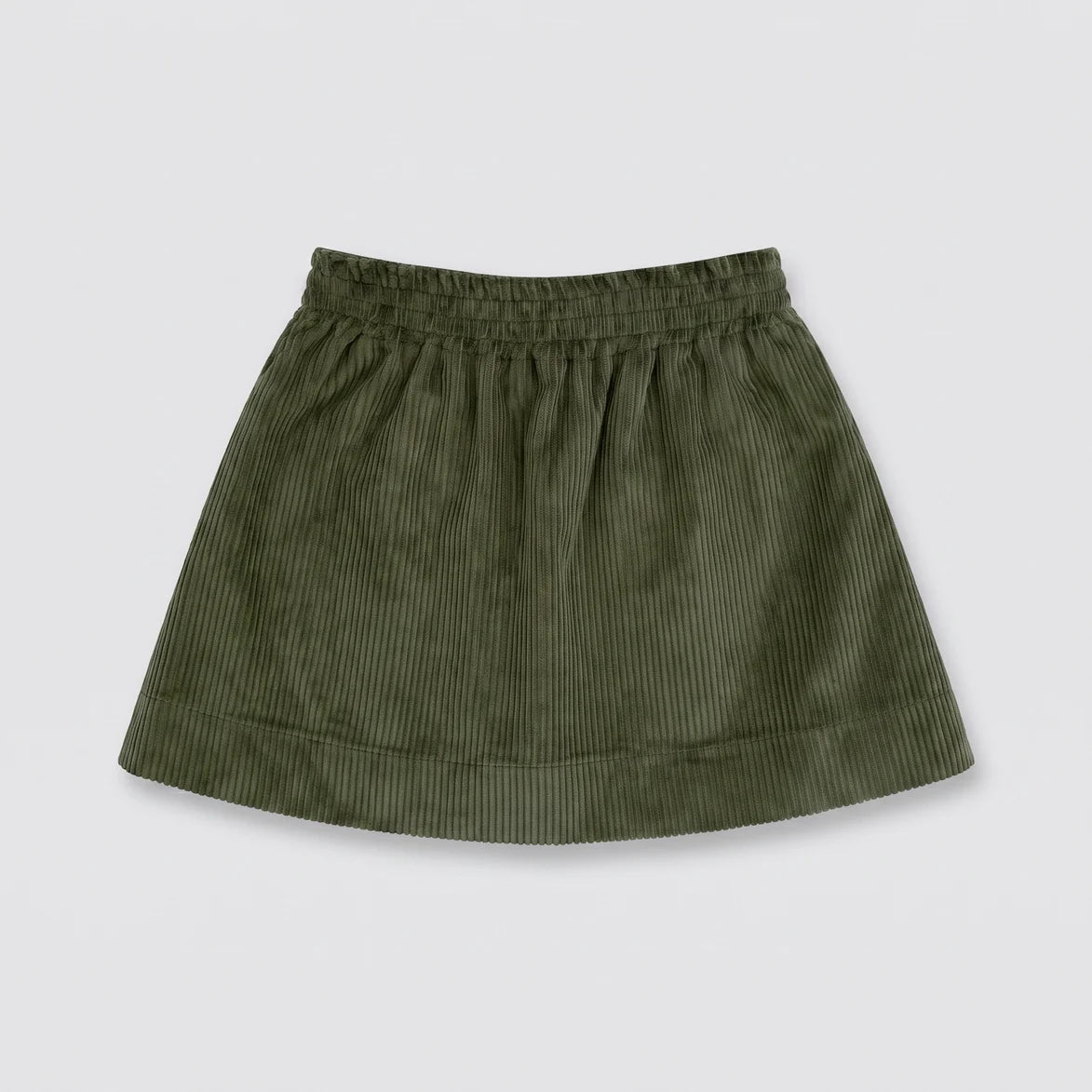 Falda pana verde caza