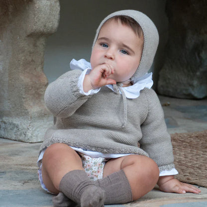 Jersey bebé lana topo