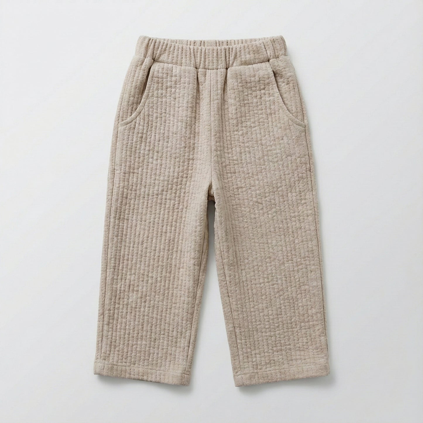 Pantalón largo twin humo
