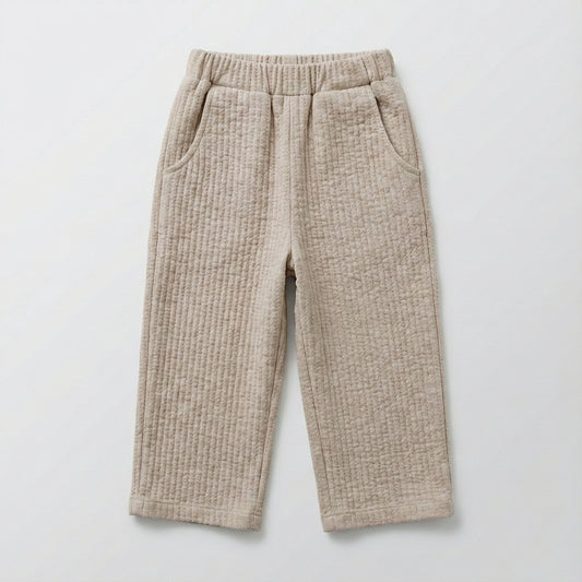 Pantalón largo twin humo