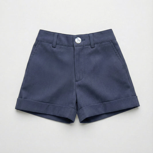 Pantalón corto azul Jean