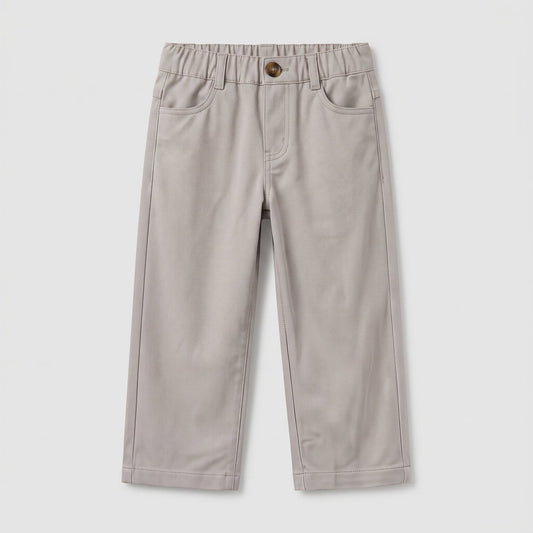 Pantalón largo beige