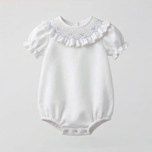 Pelele Felipe nido celeste manga corta