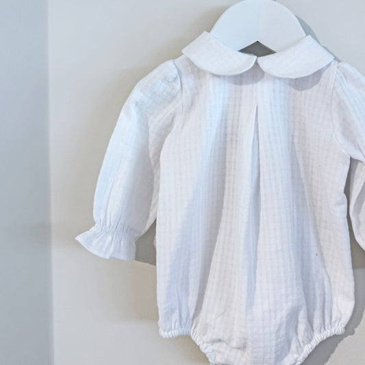 Pelele básico blanco