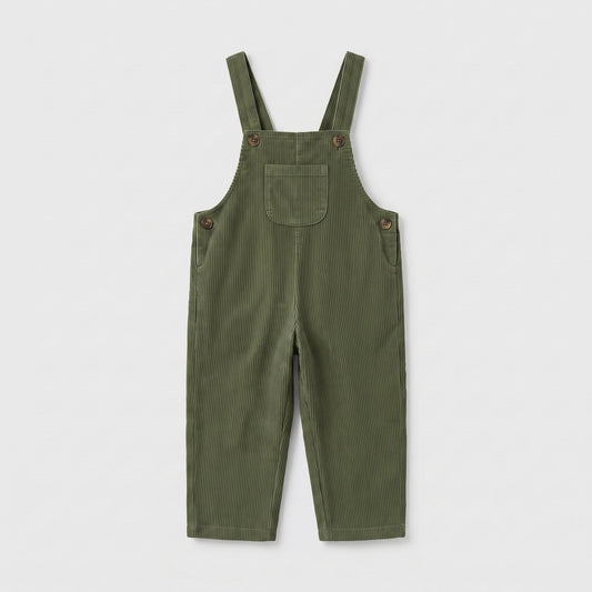 Peto largo pana verde caza