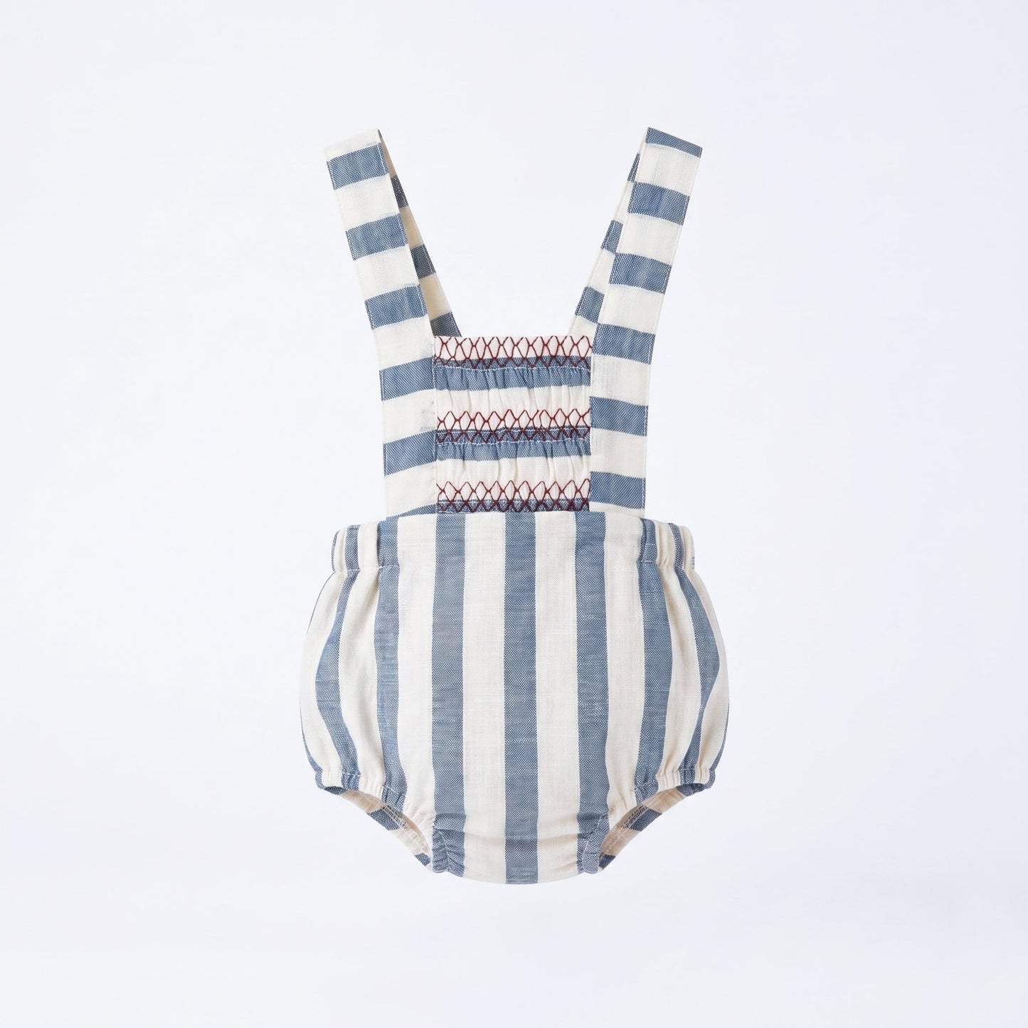 Ranita Smock Rayas Azul Denim