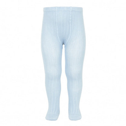 Leotardos básicos canalé AZUL BEBÉ 410